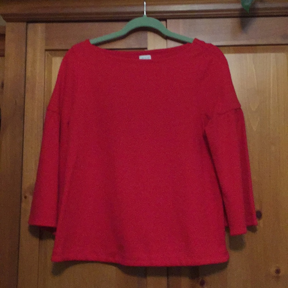 3/4 sleeve knit top